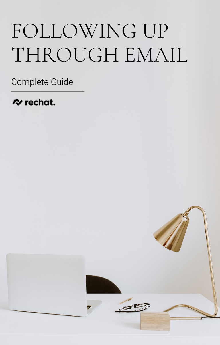 Following Up Through Email Guide Cover
